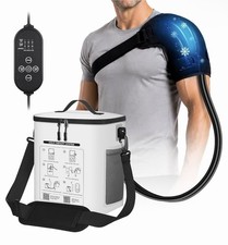 Ice Machine for Shoulder After Surgery, Cold Therapy w/Ergo Pad Timer 18 QT Bkt
