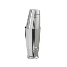 Crafthouse by Fortessa 11" Two-Piece Polished Boston Cocktail Shaker, Stainless