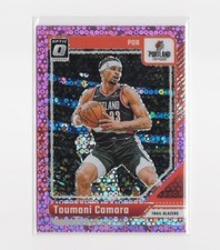 2024-2025 Panini Donruss Optic Pink Fast Break Toumani Camara #/25