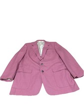 Vintage Hart Schaffner Marx Jack Nicklaus Golden Bear Jacket Blazer Rose Men 46L