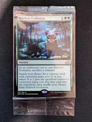 MTG SEALED FOIL Prerelease Eldritch Evolution 155  Eldritch Moon NM Magic