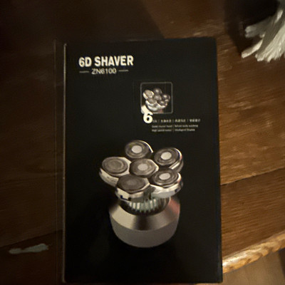 For Xiaomi Mijia Replacement Shaver Head ZN6100 1 Head Silver Face Men