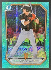 2026 Bowman Gavin Kilen Chrome Prospects Aqua Shimmer Refractor /125 Giants