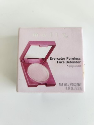 Mally Evercolor Poreless Face Defender W/Sponge Travel size 0.07oz new in box