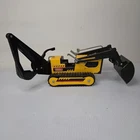 1980's Tonka T-6 Tractor Front End Loader Backhoe Bulldozer #810659 - NEAR MINT