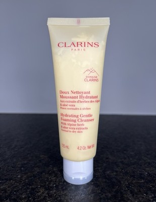 Clarins Hydrating Gentle Foaming Cleanser 125 mL/4.2 oz - NEW W/O BOX SEALED