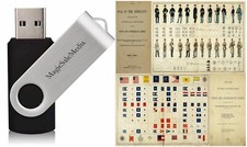 Official Records of Civil War Union and Confederate Army - 128 Records on USB