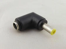 10x DC Power 5.5x2.1mm Female To 5.0x3.0mm Male Pin Right Angle Power Adapter
