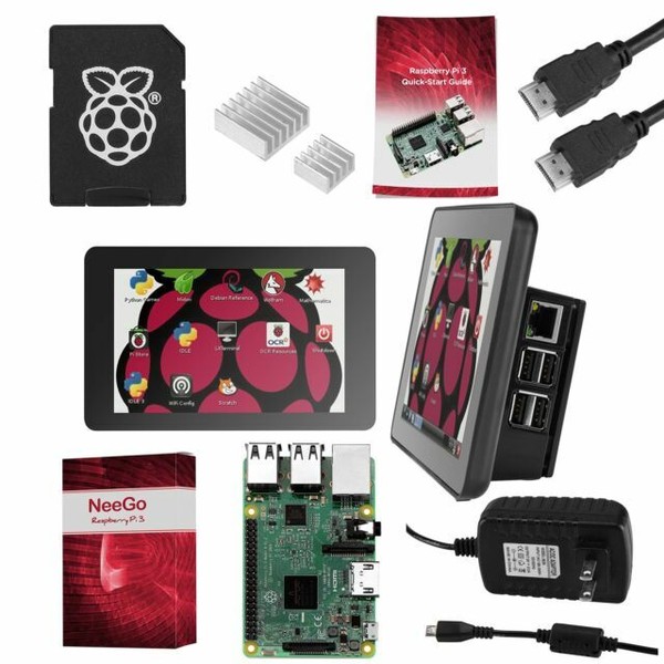 NeeGo Raspberry Pi 3 Ultimate Starter Kit â Complete Set Includes Model ...