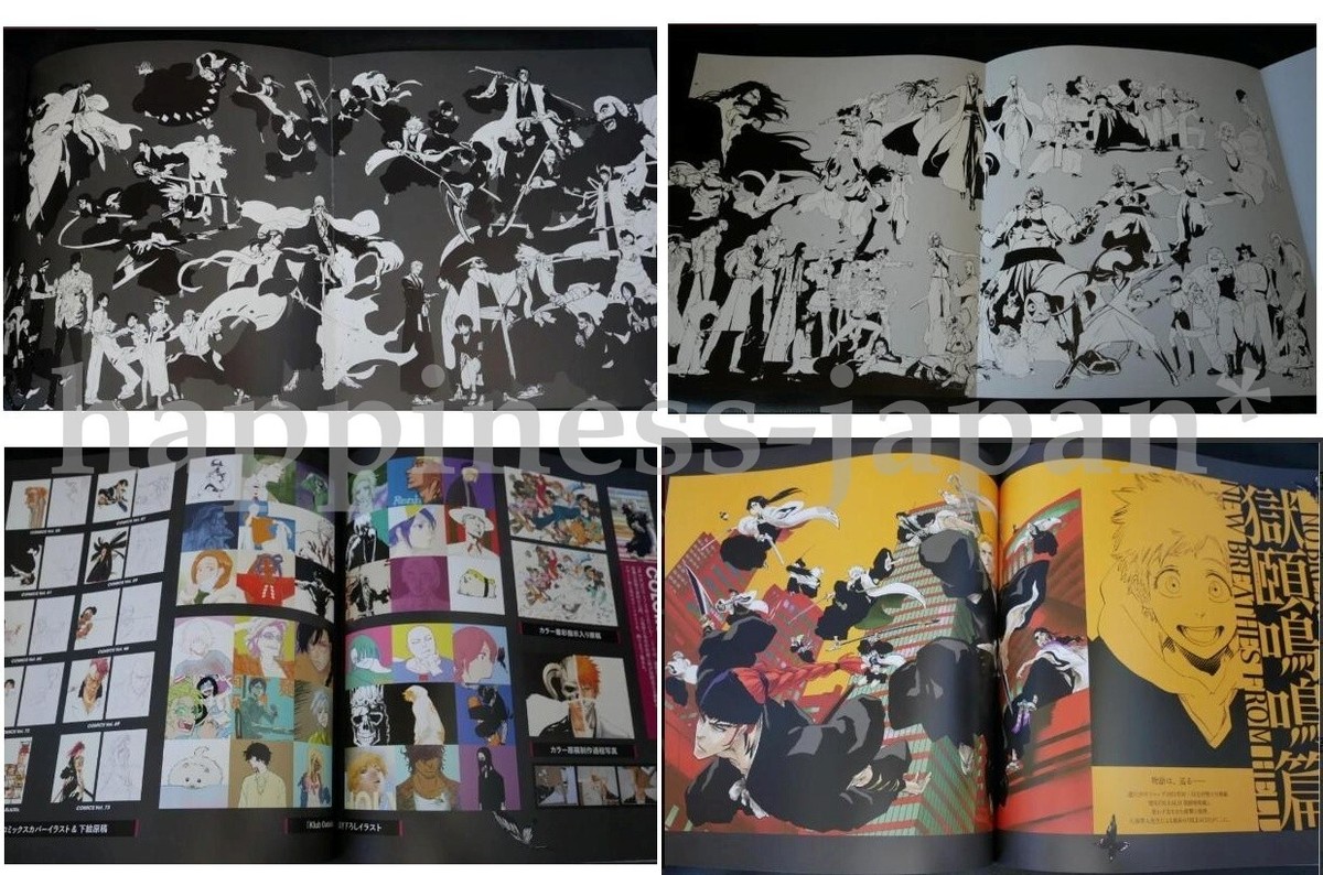 Bleach Exhibition 20th Anniversary Art Book Official Pamphlet