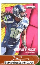 2014 Panini Prizm #73 Sidney Rice Panini Logo Prizm