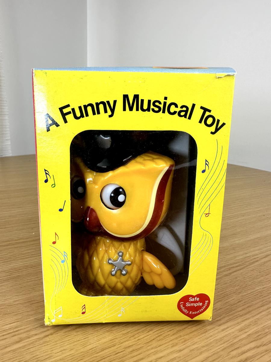 VTG Original Collectible Retro Baby Pull String Toy Lullaby Music