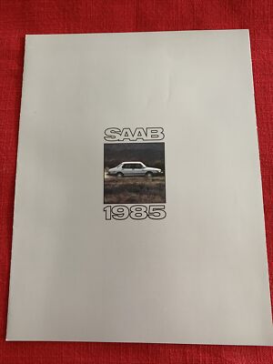 SAAB 1985 Original Brochure excellent condition.