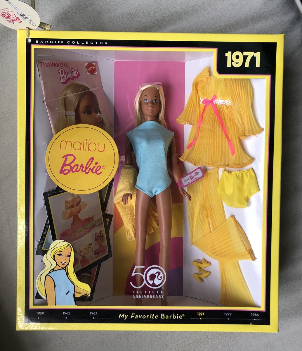 Barbie mama♡ 1977 Blonde Tan Malibu Barbie Reproduction - 50Th