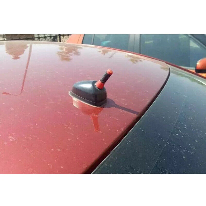 3,5 cm Tornillo Coche Radio Corto Rechoncho Antena con Tornillos Kit Accesorios Set Rojo Foto 3 de 4