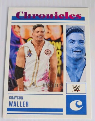 2023 Panini Chronicles WWE - Pink #38 Grayson Waller /349