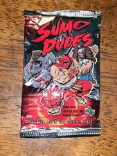 Sumo Dudes Pogs Vintage Sealed Pack New Pog