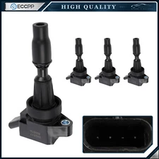 ECCPP 4 Ignition Coils For 2015-2019 Hyundai Sonata 2016-2018 Tucson 1.6L L4