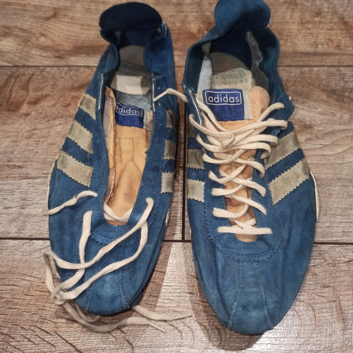 Vintage 70s Adidas Tokyo 64 Running Spikes Shoes Sprinter Vintage 70s Adidas Tokyo 64 Running Spikes Shoes Sprinter