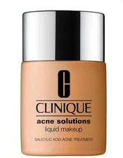 Clinique Acne Solutions Liquid Makeup, 17 Fresh Deep Neutral, 1 oz New in Box