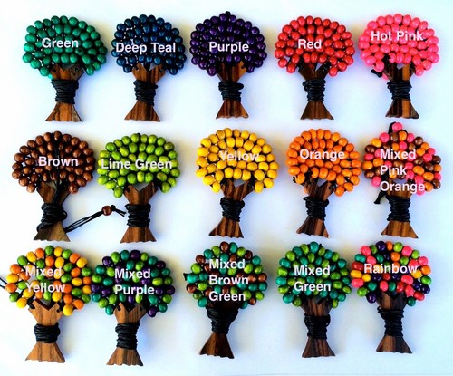 Tree Of Life Beaded Necklace - Picture 2 of 14