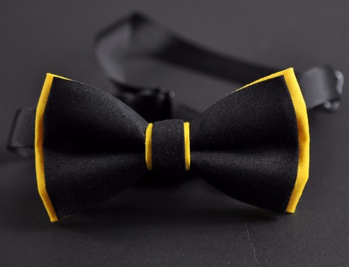 Baby Boy Kids 100% Cotton 2 Layers Bow Tie Wedding Pink NAVY BLUE Yellow Grey - Picture 77 of 88