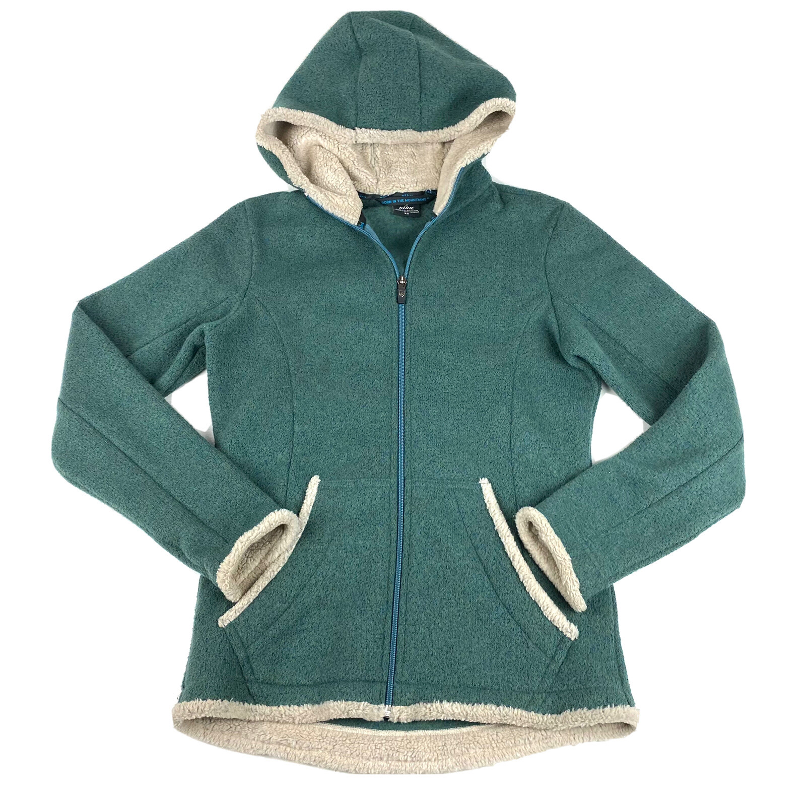 Kuhl Sherpa Fleece Womens XS Green Full 