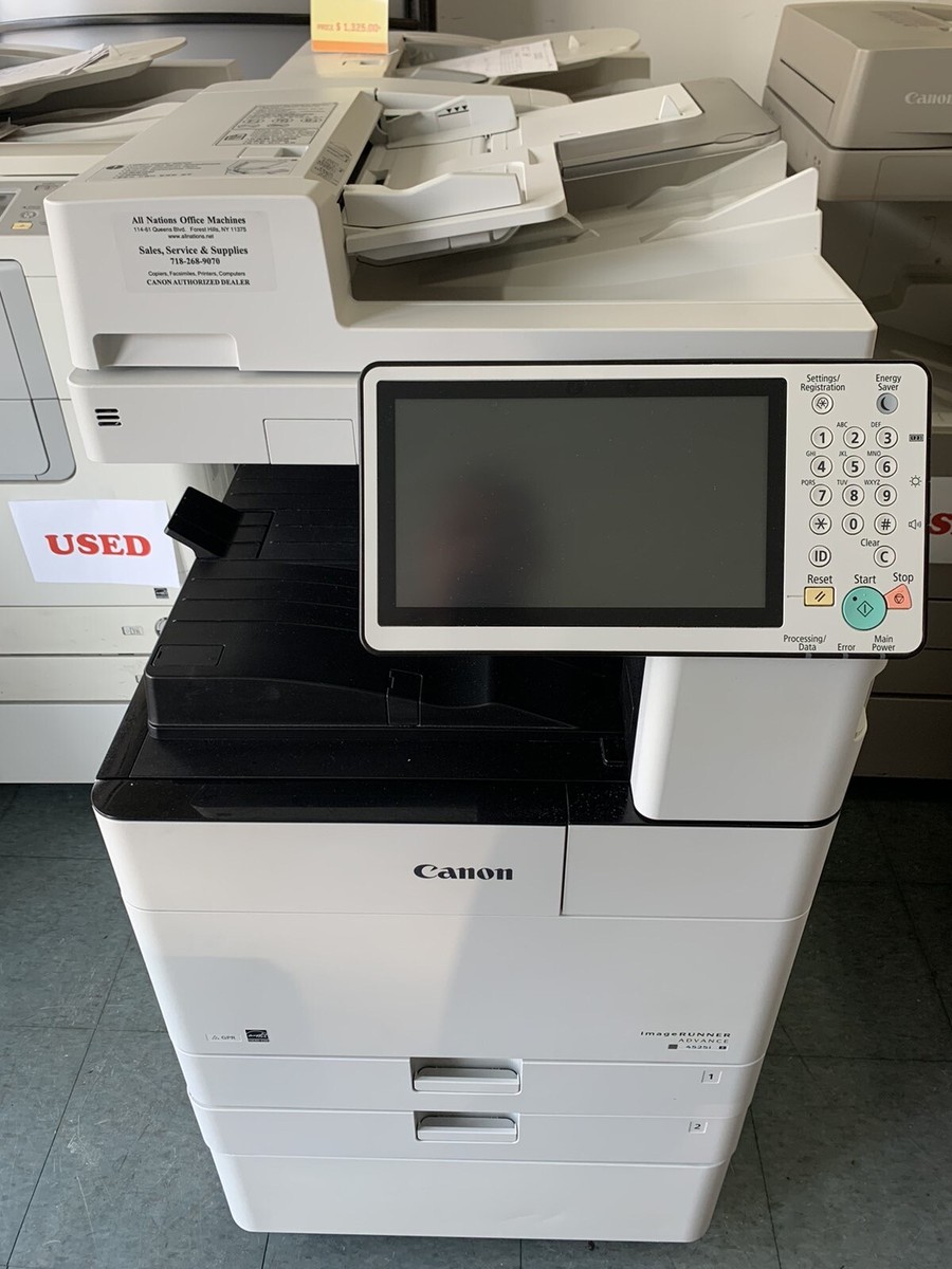 Canon ImageRunner Advance IR 4525i Laser B/W Copier, Printer, Scan