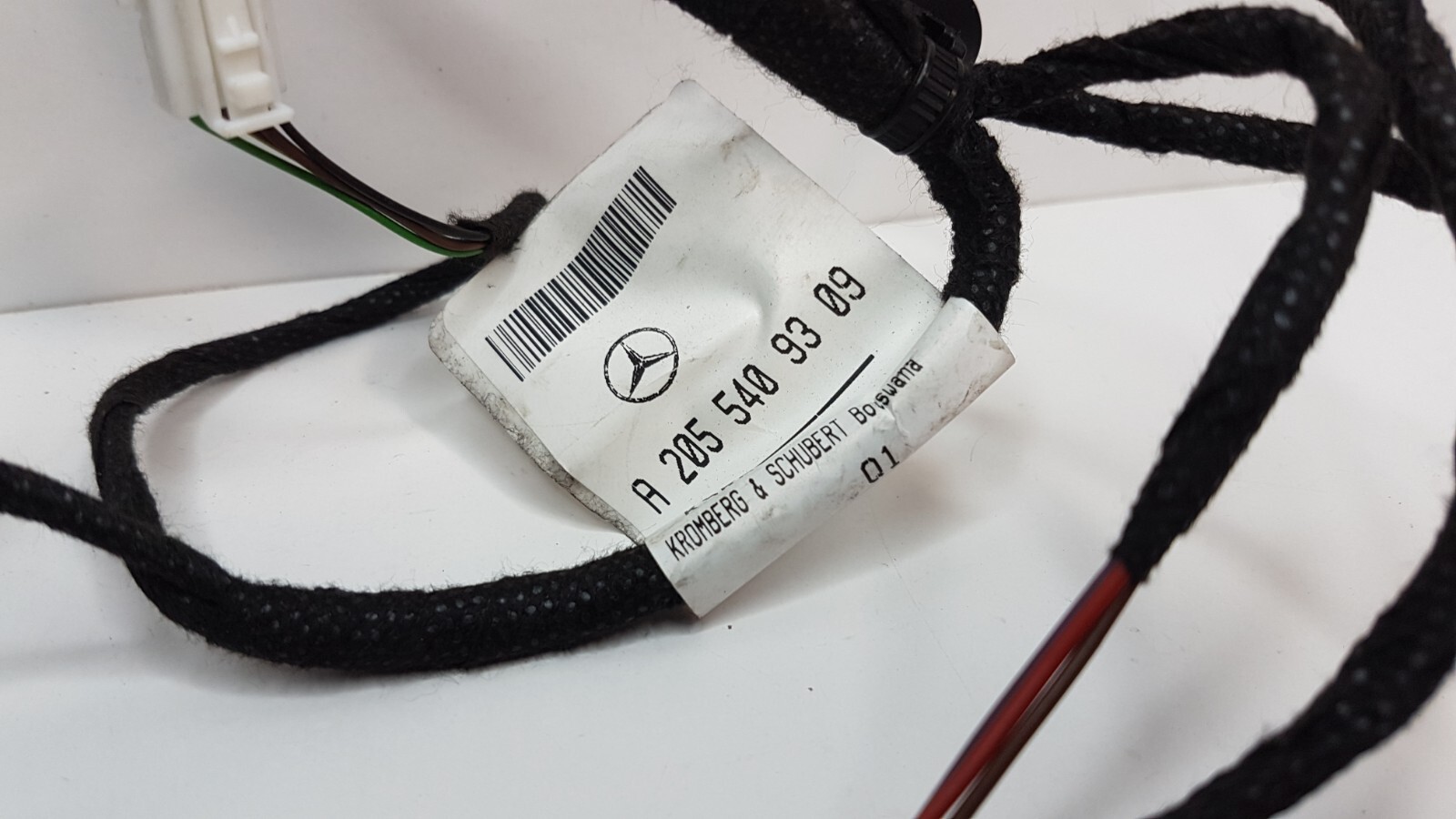 MERCEDES BENZ C CLASS W205 2015 RHD FRONT RIGHT DOOR WIRING 