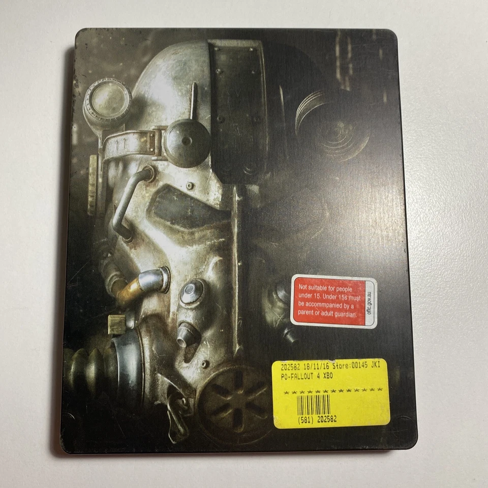 Xbox One Fallout 4 Pip-Boy Edition Steel Case. Mint Condition - Free Postage - Image 3 of 3