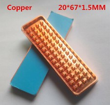 1PC M2 heat sink notebook m.2 solid hard disk heat sink pure copper 20 67 1.5MM