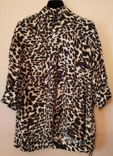 ZARA WOMAN SHIRT MACULATA DONNA Taglia Eur 5 