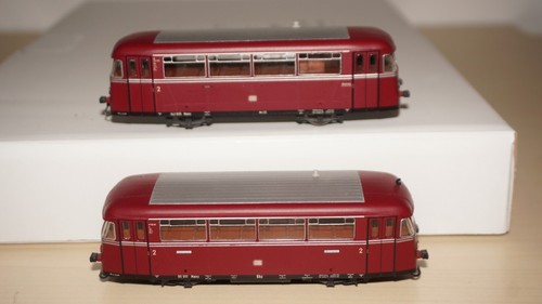RF25/20] 64402 BREKINA VT 95 911 DB Schienenbus Motorwagen + Beiwagen 64444 | Zustand: Gebraucht