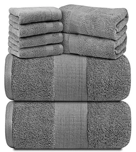 White Classic Resort Collection Soft Bath Towel Set