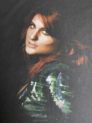 MEGHAN TRAINOR 2016 Untouchable Tour T-SHIRT M 2-Sided Concert Cities Dates C69
