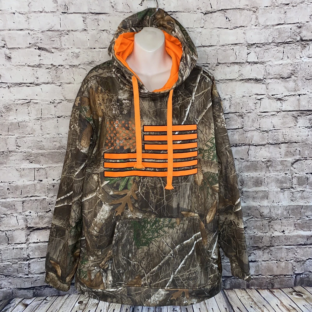 realtree orange camo hoodie