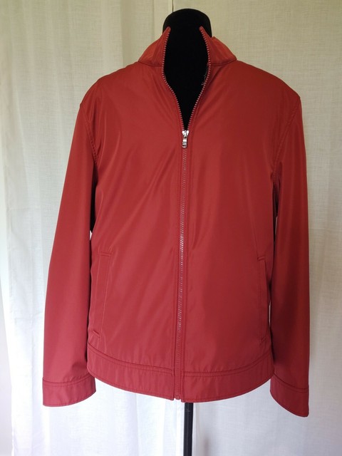 michael kors vest mens red