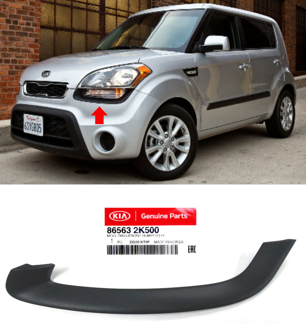 ⭐GENUINE⭐ KIA SOUL 2011 122013 Front Bumper Headlight Molding Trim