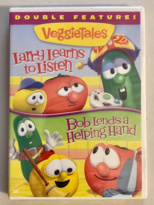 VeggieTales Double Feature DVD: Larry Learns To Listen, Bob Lends A Helping Hand