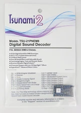 SoundTraxx 885823 TSU-21PNEM8 21-pin Tsunami 2 DCC Sound Decoder EMD-2 Diesel