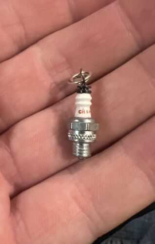 Vintage Advertising Champion Spark Plug Pendant Ch