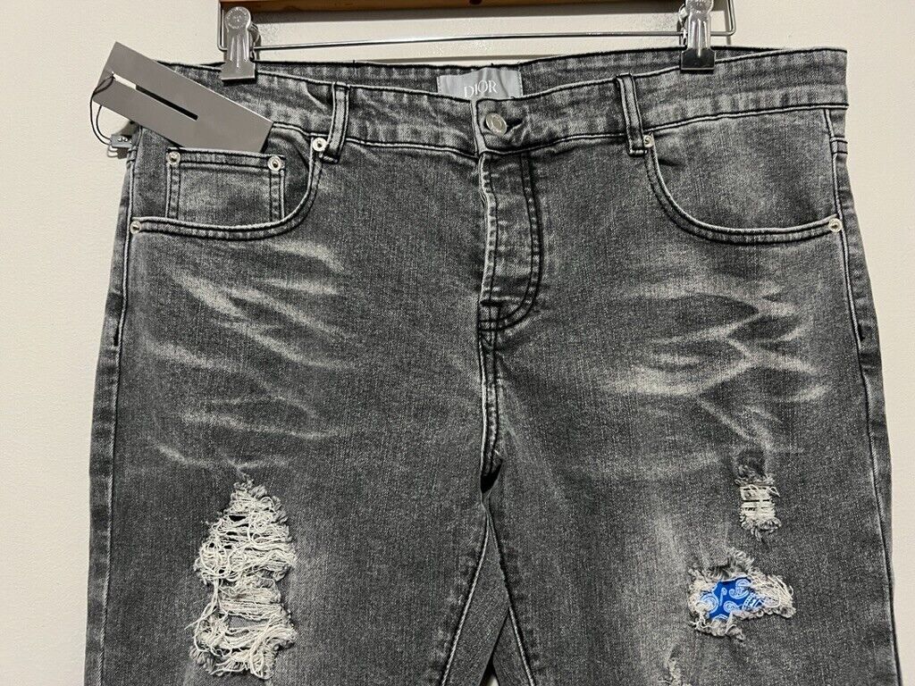 💥 NWT 💥 DIOR Patchwork Slim Fit Jeans 🔥 Style: D02-2# | eBay 💥 NWT 💥 DIOR Patchwork Slim Fit Jeans 🔥 Style: D02-2# | eBay
