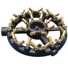 32 Tips Commercial Jet Burner Multi-tips Gas Natural Gas Jet Burner Black Device