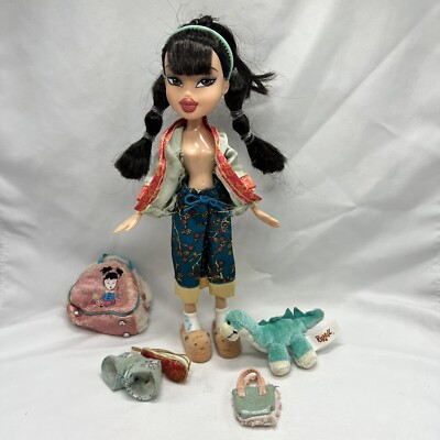 MGA BRATZ HTF Slumber Party Jade 2nd Edition Long Hair Incomplete TLC