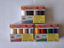 Gutermann Thread Set Maraflex 4 x 150m 2 colour sets