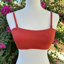 ANDIE Swim The Bora Bora Convertible Bikini Top Chili Pepper Size Large NWT
