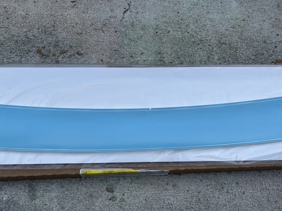 Aplique de parachoques trasero genuino OEM nuevo para modelos Hyundai Sonata 2018-2019 Foto 3 de 4