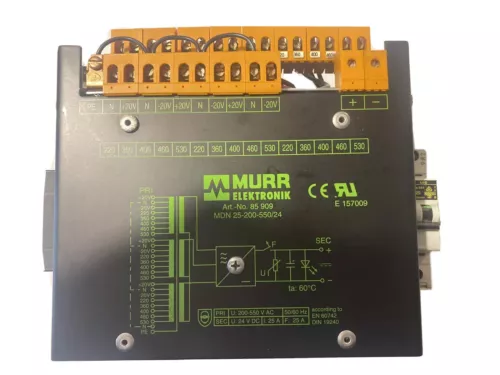 🔥MURR ELEKTRONIK 85-909 / 85909 (USED TESTED CLEANED) MN 25-200-550/24 🇺🇸