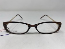 Kiki Boutique K2004 C3 47-19-140 Coffee Brown Full Rim Eyeglasses Frame OC63