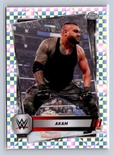 2025 Topps Chrome WWE #31 Akam X-Fractor